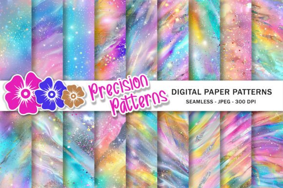 Download Pastel Rainbow Holographic Backgrounds - Holographic Collection